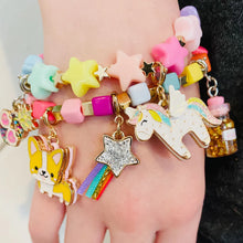 Load image into Gallery viewer, Multi Cube Stretch Bracelet
