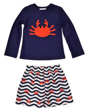 Load image into Gallery viewer, Crab Rash Guard &amp; Swim Trunks Set
