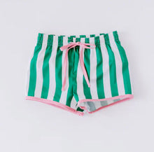 Load image into Gallery viewer, Cabana Stripe Trunks Size 12-18 months only
