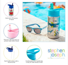 Load image into Gallery viewer, Flip Top Stainless Steel Water Bottles
