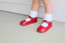 Load image into Gallery viewer, Cara Scalloped Mary Jane in - Patent Red
