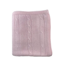 Load image into Gallery viewer, Cashmere-like Acrylic Blanket - Pink
