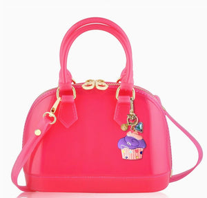 Cate Bubblegum Handbag - Cupcake Celebration