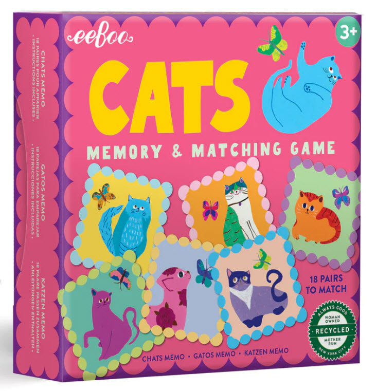 Cats Little Square Matching Game
