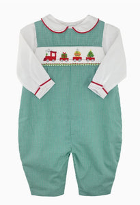 Christmas Train Smocked Longall