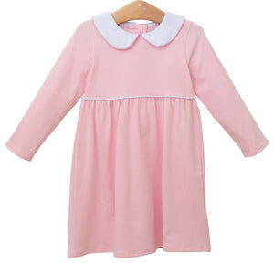 The Claire Dress - in Light Pink Knit
