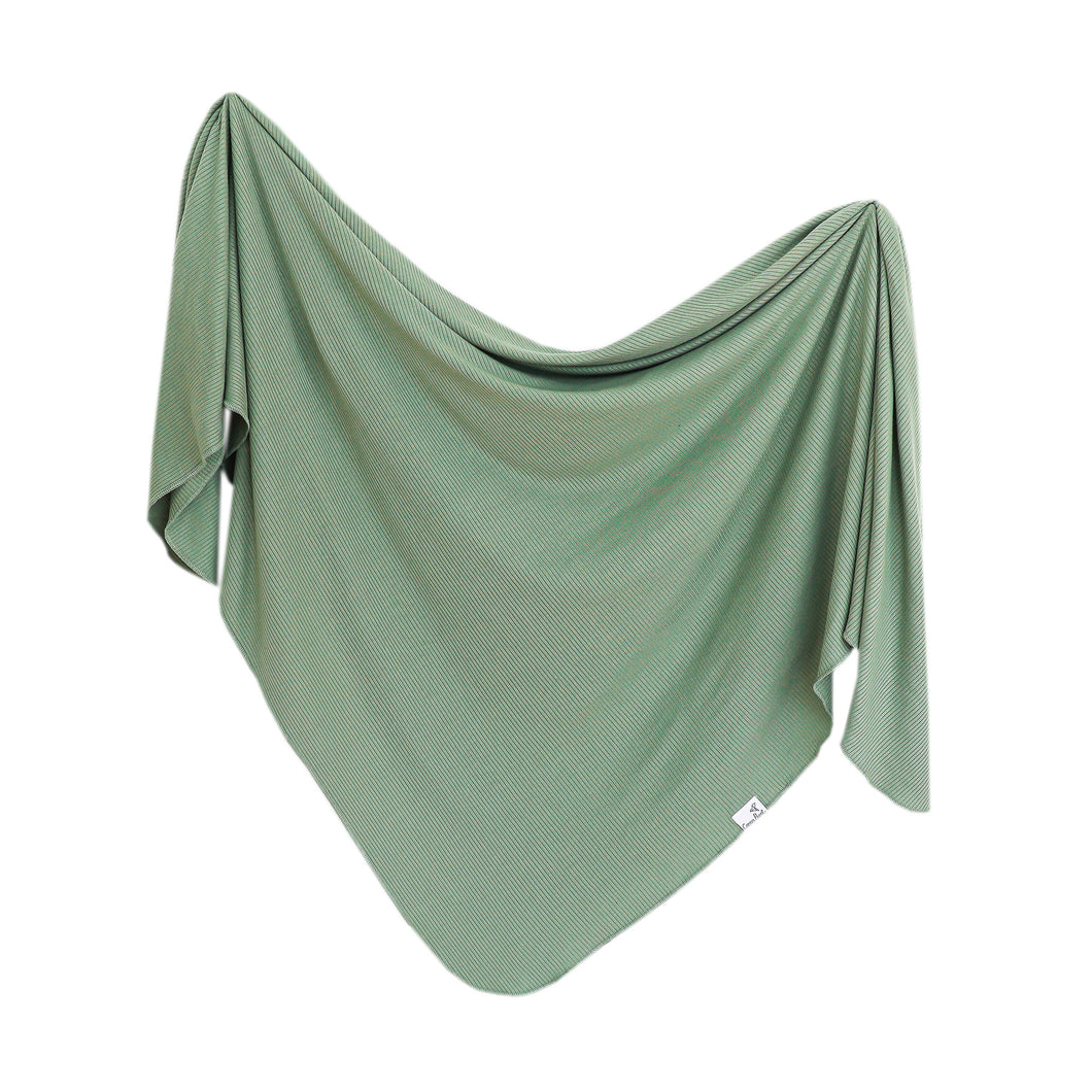 Swaddle Blanket - Clover Ribbed