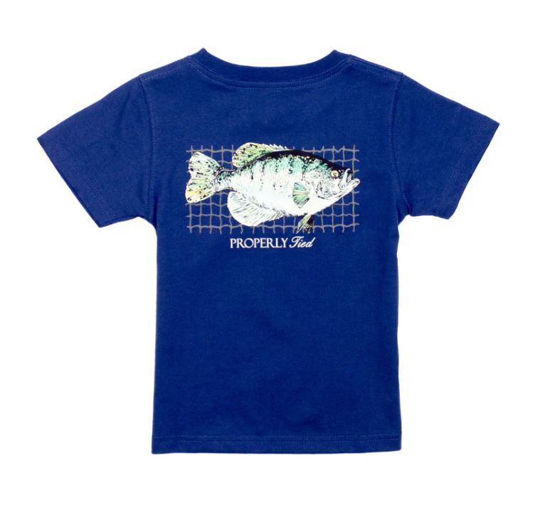 River Blue Crappie S/S T-shirt