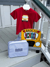 Load image into Gallery viewer, School Bus Deep Red T-shirt
