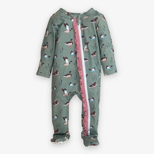 My Duckling w/Ruffle Zipper Pajama