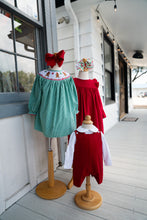 Load image into Gallery viewer, Candy Cane Lane Smocked Dress - 18 mo &amp; 3T only
