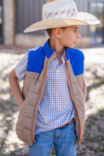 Load image into Gallery viewer, Brazos Plaid - S/S Polo Shirt
