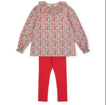 Load image into Gallery viewer, Noel Floral - Emma Girl's Leggings Set
