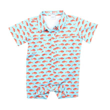 Load image into Gallery viewer, Red Snapper S/S Romper
