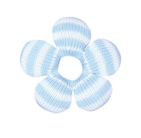 Star Knit Rattle in Blue