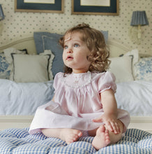 Load image into Gallery viewer, Feltman Brother&#39;s Pink Embroidered Rose Dress w/ Lace
