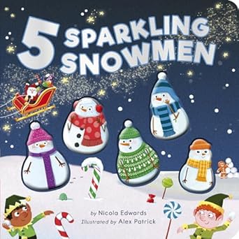 5 Sparkly Snowmen