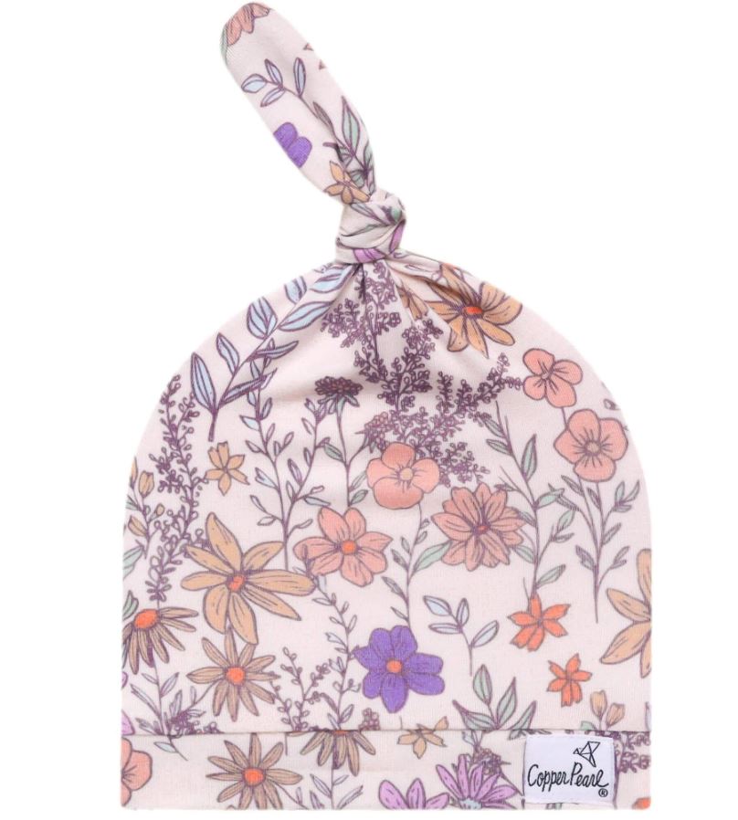 Flora - Top Knot Hat