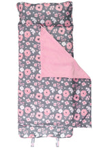 Load image into Gallery viewer, Charcoal Flower All-Over Print Nap Mat
