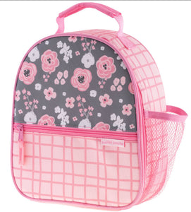 Charcoal Flower - Lunch Box & Water Bottle Combo