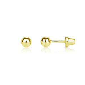 Gold Plated Ball Studs