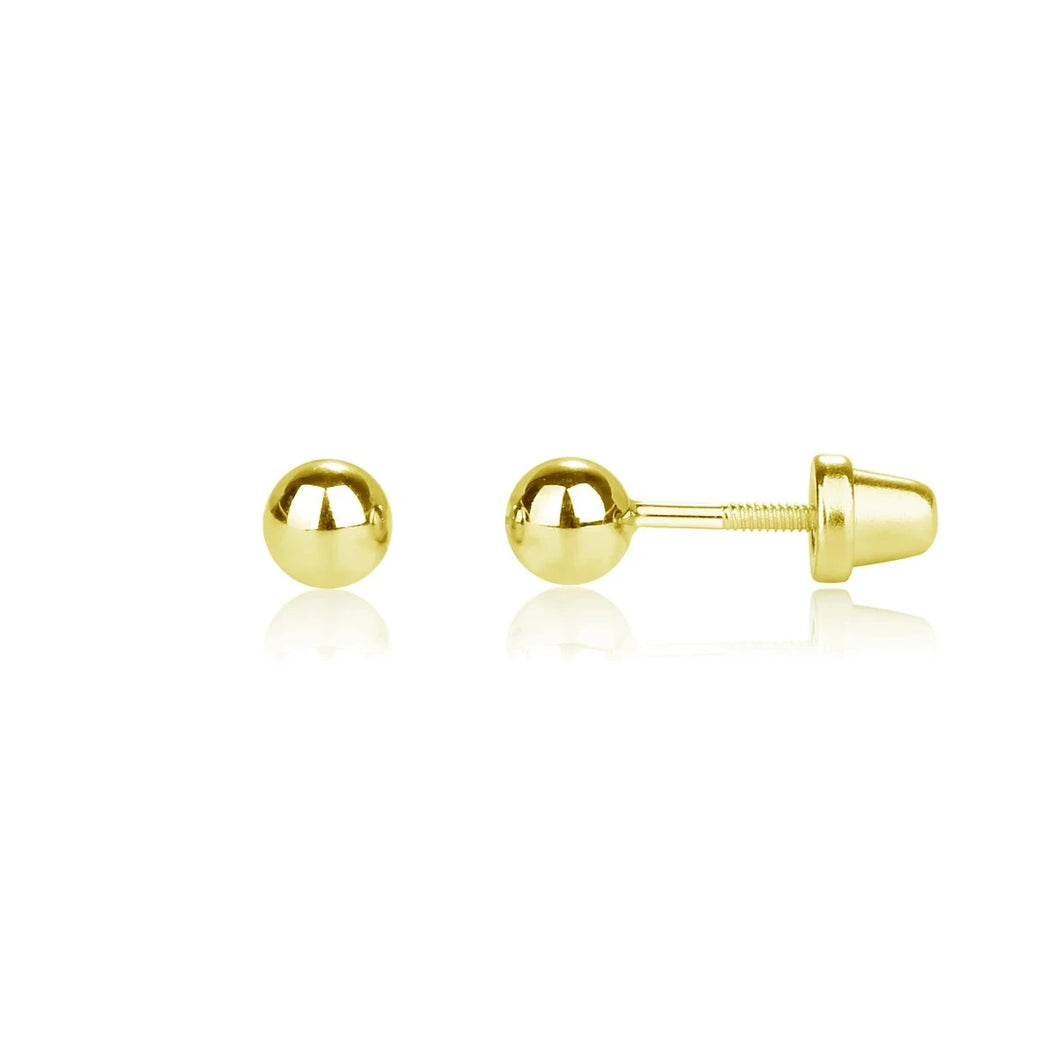 Gold Plated Ball Studs