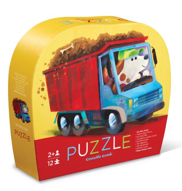 Go Big Dog Puzzle- 12 pc
