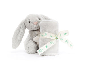 Bashful Grey Bunny Soother - Jellycat
