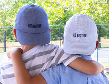 Load image into Gallery viewer, &quot;Big Brother&quot; Denim Blue Chambray Embroidered Ball Cap
