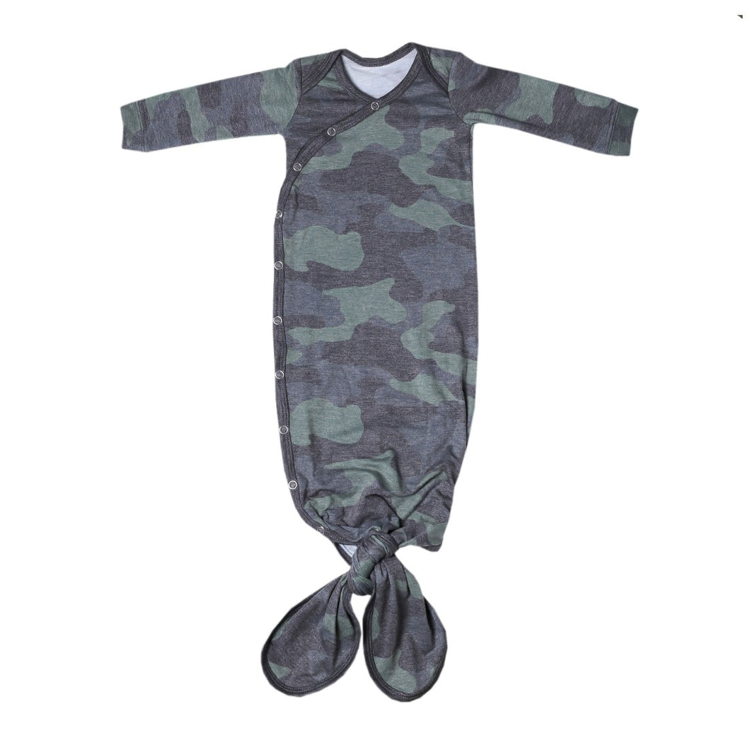 Knotted Gown - Hunter