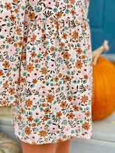Load image into Gallery viewer, Floral print Tunic &amp; rust Legging Set 3T only
