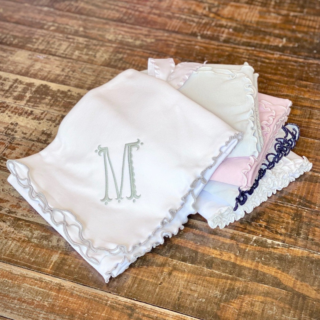 Lettuce Edge Baby Blanket - Assorted Colors