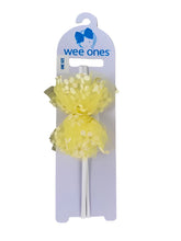 Load image into Gallery viewer, Small Tulle Flower Puff on BabyBand - Assorted
