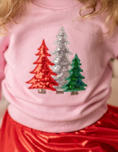 Load image into Gallery viewer, Sparkly Christmas Tree Sweatshirt
