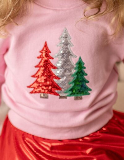 Sparkly Christmas Tree Sweatshirt