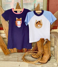 Load image into Gallery viewer, Boy Horse Shoe T-shirt
