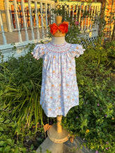 Load image into Gallery viewer, Halloween Ghost Printed Smocked Dress
