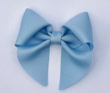 Load image into Gallery viewer, Small Grosgrain Bowtie with Flat Wrap &amp; Whimsey Tails
