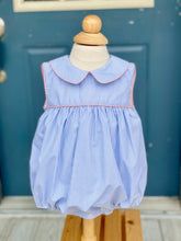 Load image into Gallery viewer, Blue &amp; White Stripe Classic Bubble
