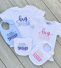 Load image into Gallery viewer, Embroidered Bib - Little Sister
