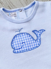 Load image into Gallery viewer, Whale Applique &amp; Gingham Short Set - Sizes 18 mo. &amp; 3T
