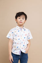 Load image into Gallery viewer, Western Print Button-Down S/S Shirt
