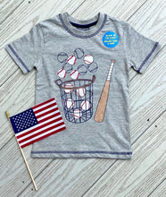Load image into Gallery viewer, &quot;Baseball Practice&quot; Short Sleeve Grey T-Shirt
