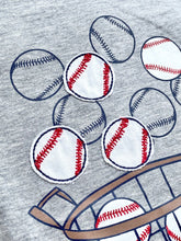 Load image into Gallery viewer, &quot;Baseball Practice&quot; Short Sleeve Grey T-Shirt
