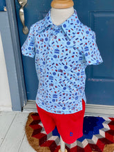Load image into Gallery viewer, Stars &amp; Stripes Performance Polo

