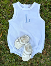Load image into Gallery viewer, Light Blue Stripe Pima Cotton Bubble
