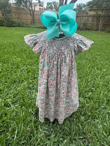 Pamela Floral Smocked Dress