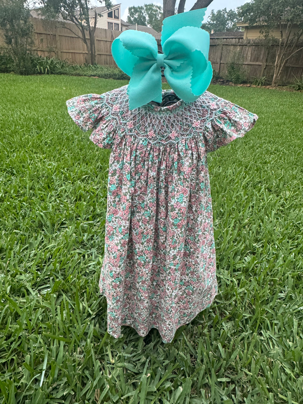 Pamela Floral Smocked Dress