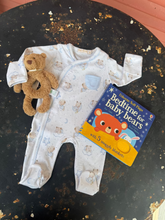 Load image into Gallery viewer, Sleep Tight Bear - Newborn Footie
