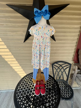 Load image into Gallery viewer, &quot;Doodle Pop&quot; Dress &amp;  Leggings Set
